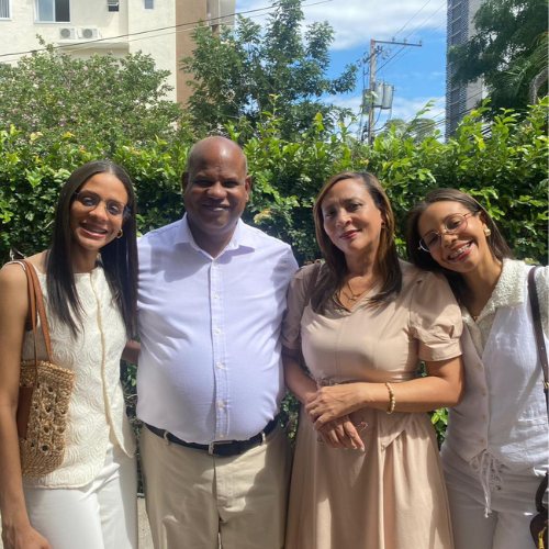 Crisandro y Alexandra Suero