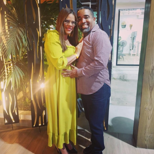 Rafael Cruz y su Esposa